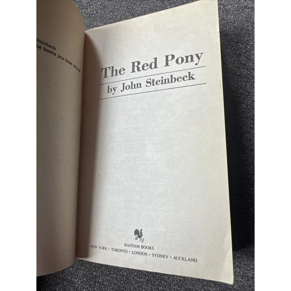 Red Pony The - Mass Market Paperback By Steinbeck, John - GOOD